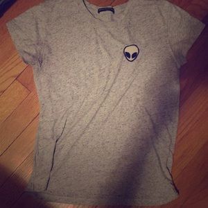 Grey Brandy Melville T-shirt